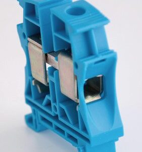 Morsetto DIN Blu 35mmq